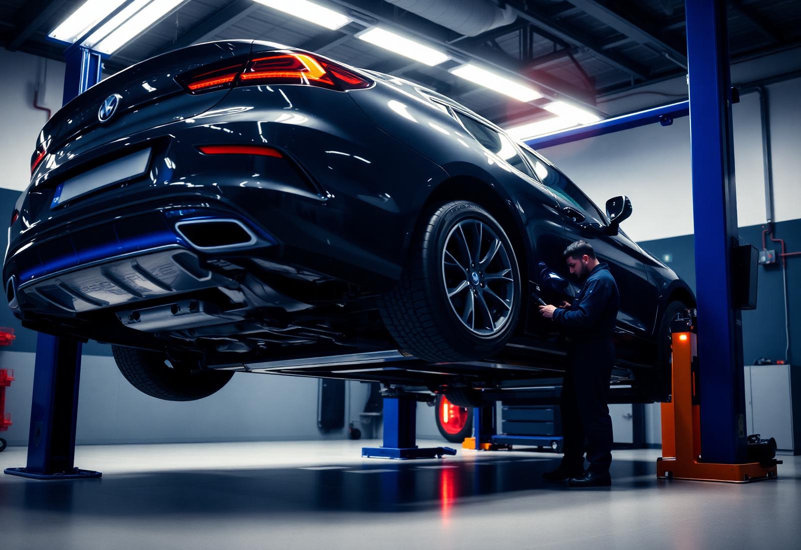 MOT inspection bay
